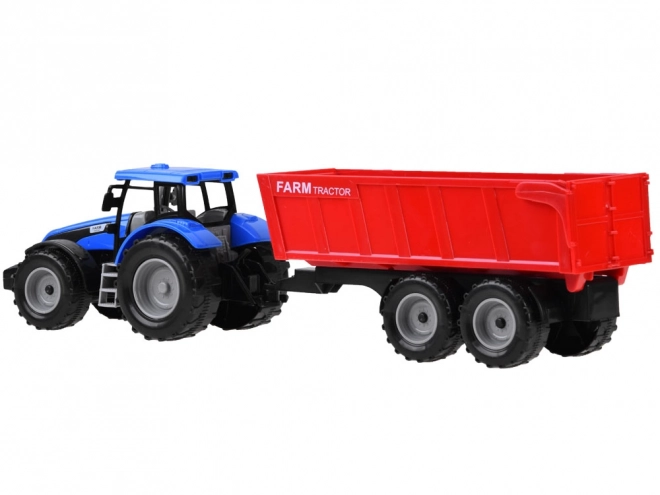 Tracteur avec remorque