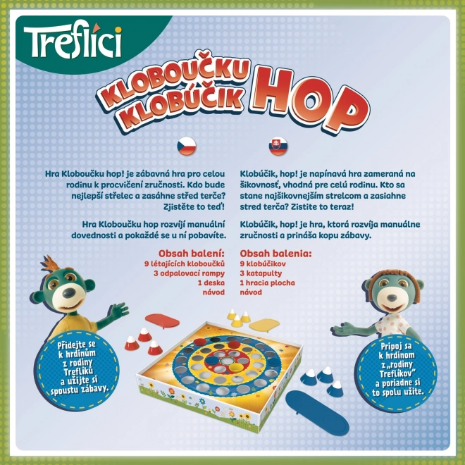 Jeu de chapeau, hop ! Treflíci