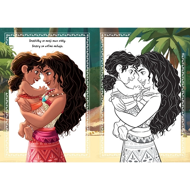 Livre de coloriage Vaiana