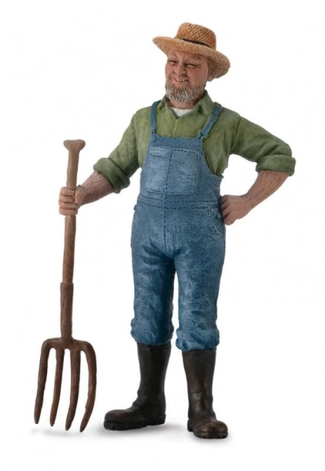 Figurine fermier en plastique Collecta