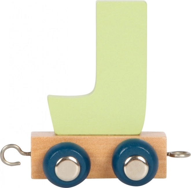 Small Foot Train alphabétique polaire lettre J