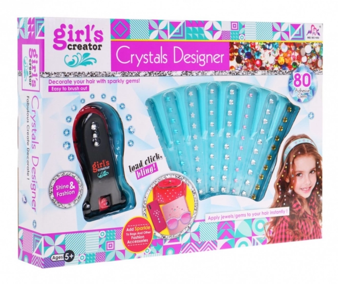 Kit créatif pour enfants 6+ pour décorer avec des cristaux