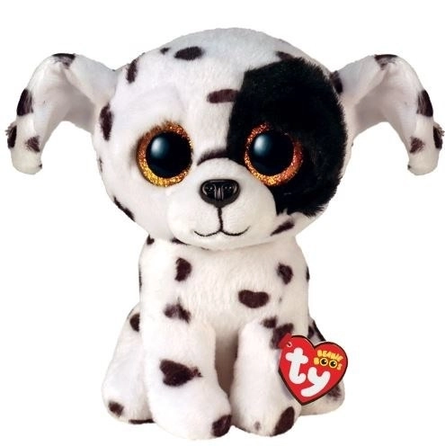 Chien en peluche Luther TY 15 cm