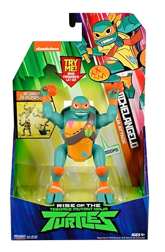 Figurines d'Action Tortues Ninja avec Effets Sonores