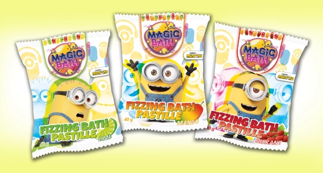 Tablette effervescente pour le bain Minions