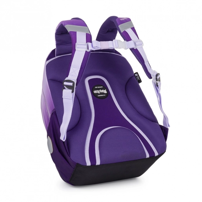 Sac à dos scolaire Oxy Next en ombre violet