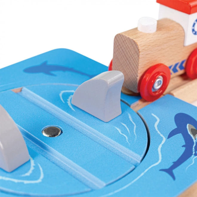 Bigjigs Rail Tourmenté par les requins