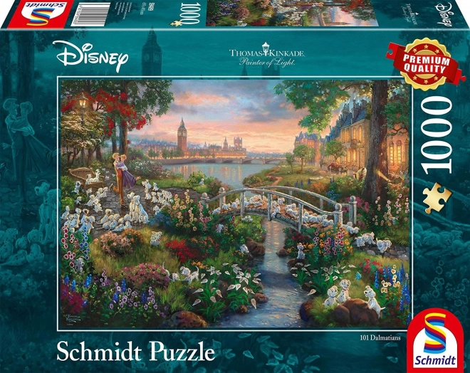 Puzzle 101 Dalmatiens 1000 pièces