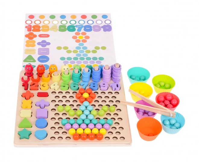 Ensemble de Jeu en Bois