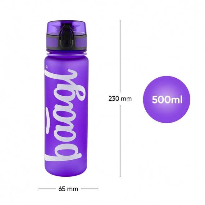Bouteille de Boisson en Tritan Violet 500ml Baagl