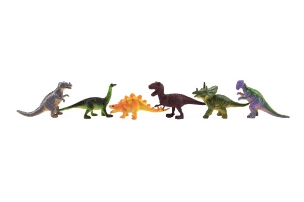 Mini dinosaures – figurines en plastique 6-7 cm, 12 pcs