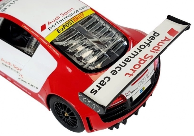 Rastar Audi R8 LMS voiture radiocommandée 1:14 blanc-rouge