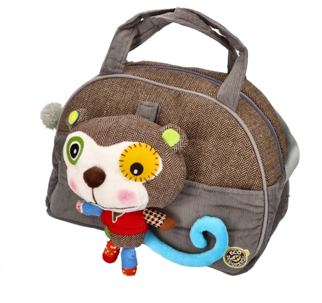 Sac EcoSnoopers pour enfants avec singe