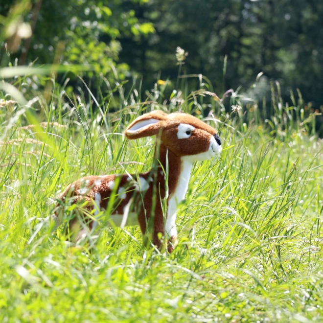Jeune faon/Biche debout 30 cm ÉCOLOGIQUE