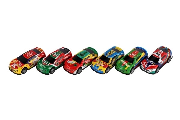 Ensemble de petites voitures de course à remonter