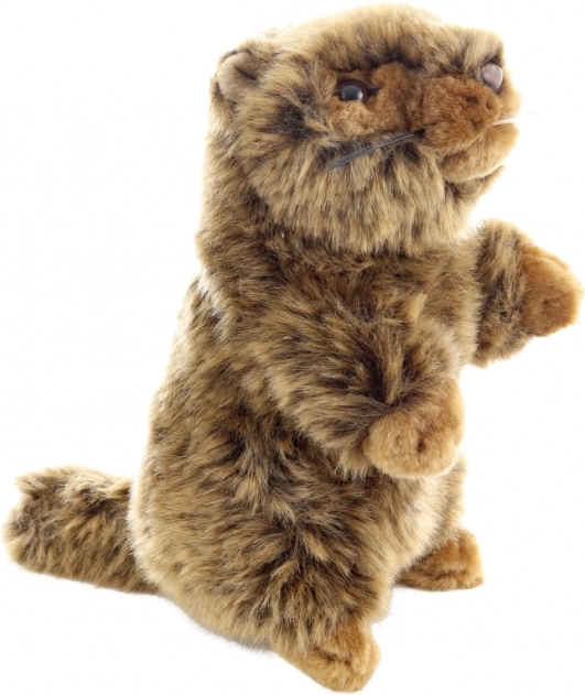Marmotte en peluche avec son Eco-Friendly
