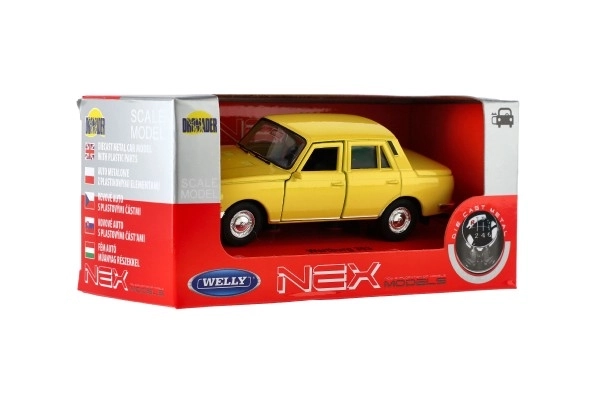 Modèle de voiture Wartburg 353 - métal/plastique 12cm