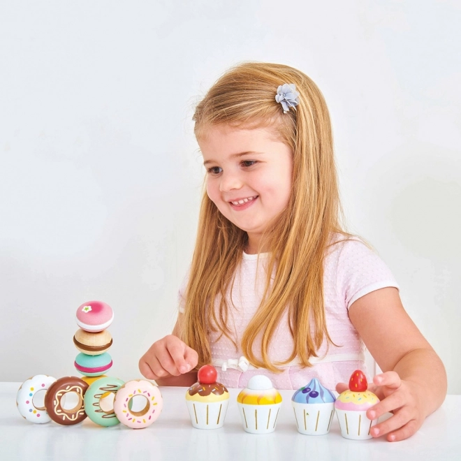 Cupcakes en bois Le Toy Van Honeybake