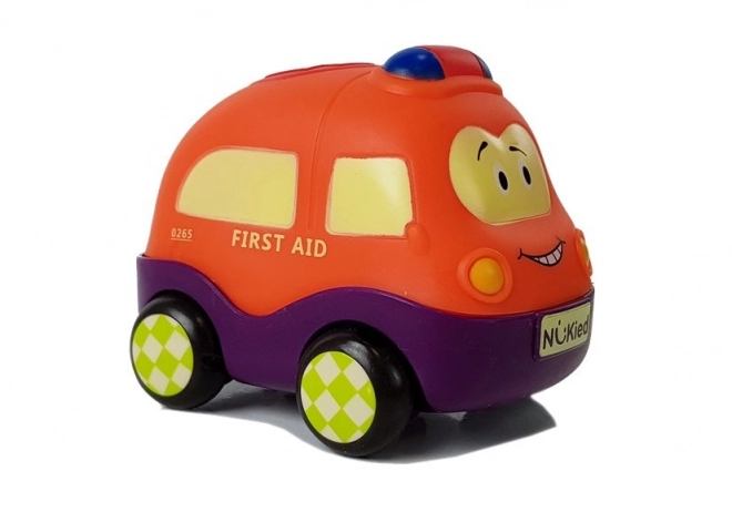 Ensemble de jouets véhicules Police et Ambulance pour enfants