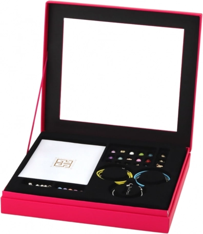 Élégante boîte à bijoux rose