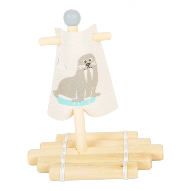 Petite barque en bois - Morse