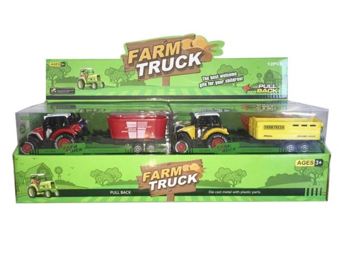 Tracteur à rétro-friction 18 cm