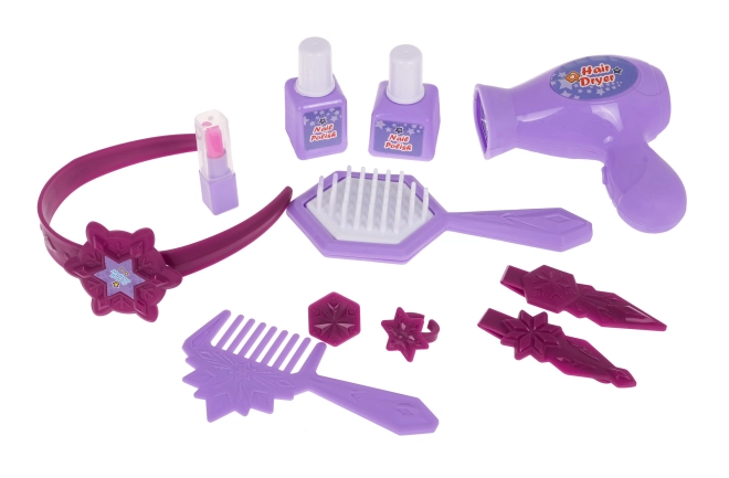 Coiffeuse interactive pour princesses avec accessoires