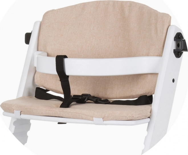 Coussin d'assise supplémentaire pour chaise haute Chipolino Tip Top beige