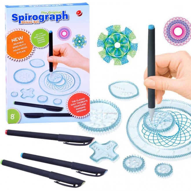 Jeu créatif ensemble de spirographe