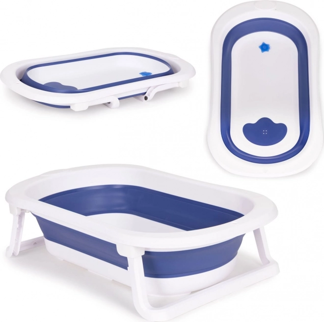 ECOTOYS Baignoire pliante, bleue