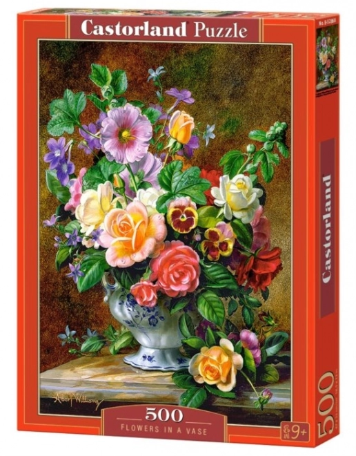 Puzzle Fleurs dans un vase - 500 pièces