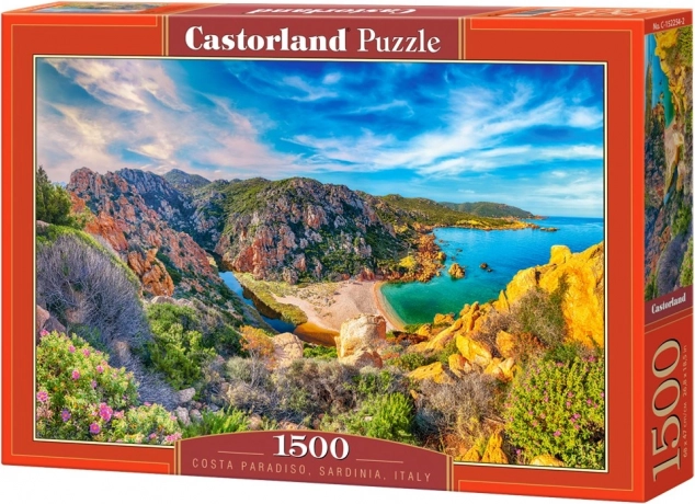 Puzzle 1500 pièces Costa Paradiso, Sardaigne, Italie