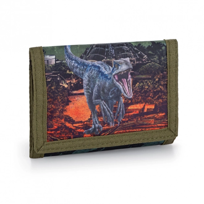 Portefeuille textile pour enfants avec motif Jurassic World
