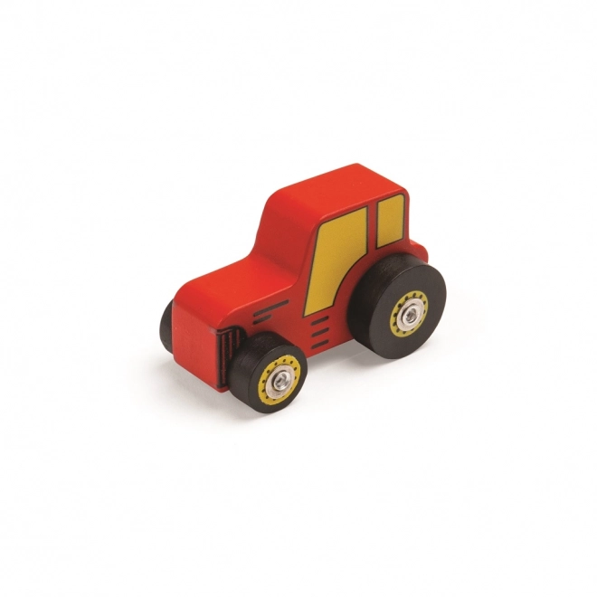 Bigjigs Rail Circuit en bois avec route de campagne 80 pièces