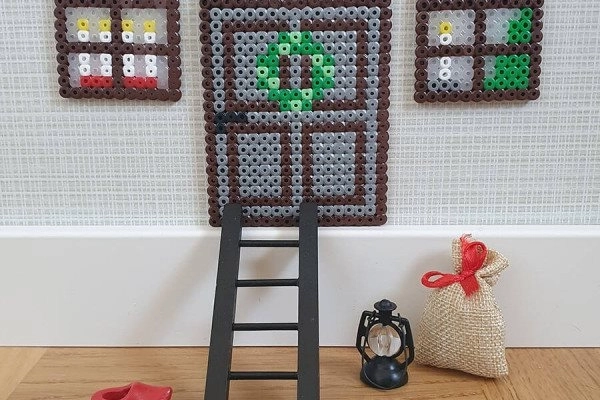 Perles à repasser Playbox marron 1000 pcs
