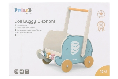 Marcheur en bois - éléphant