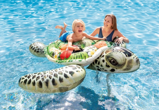 Matelas gonflable tortue caouanne avec poignées - 191 cm