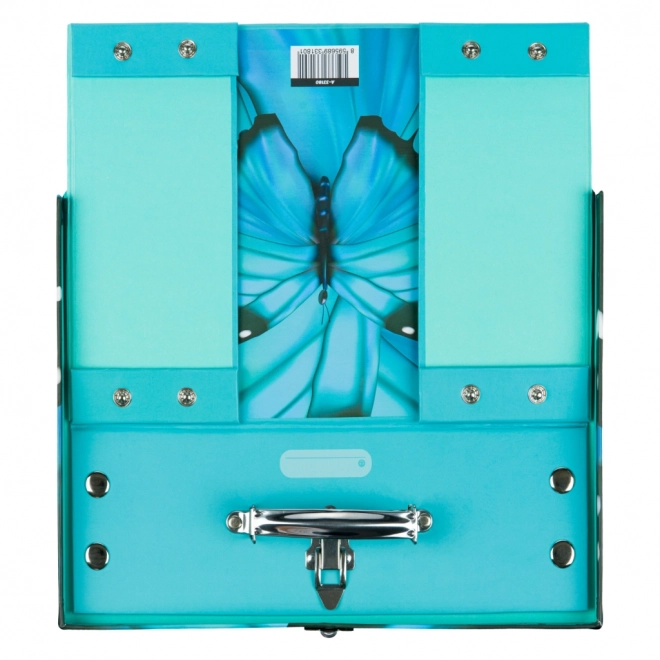 BAAGL Valise d'école pliable Butterfly avec armature
