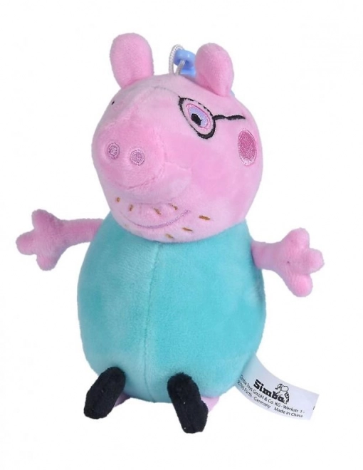 Peluche Peppa Pig porte-clés pour sac à dos, 4 modèles