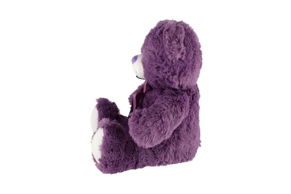 Ours en peluche Michael violet 35 cm