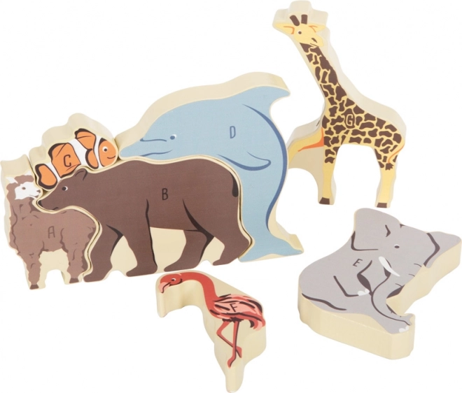 Puzzle alphabet animaux Small Foot