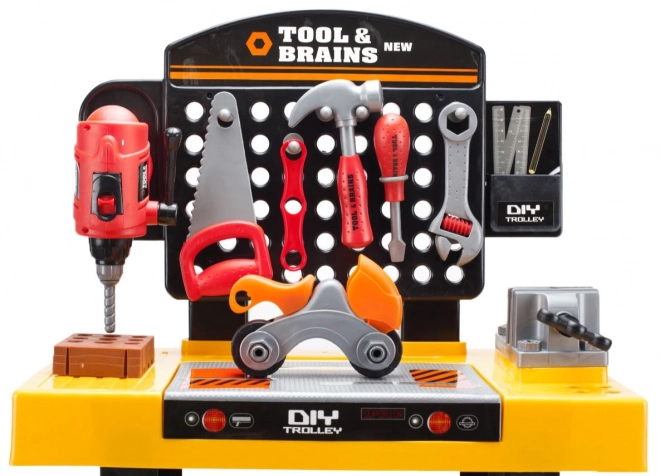 Jouet d'atelier Tool & Brains pour enfants avec 39 pièces