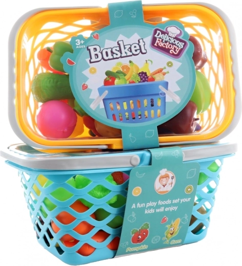 Panier pratique avec couvercle et poignées