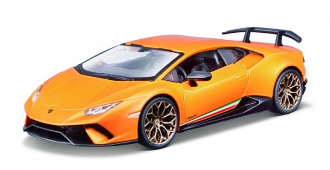 Lamborghini Huracan Performante orange modèle 1:24