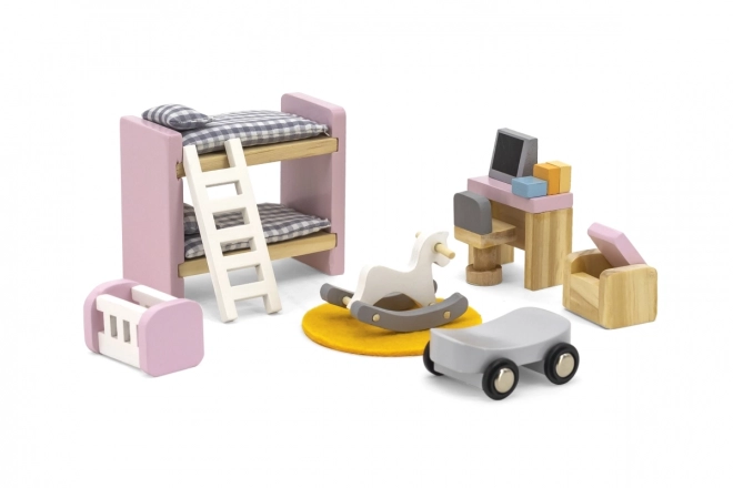Chambre d'enfant en bois