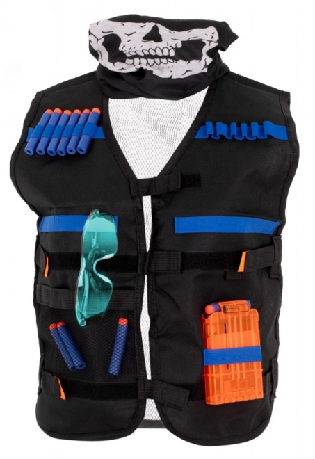 Gilet tactique Nerf avec accessoires pour le tir