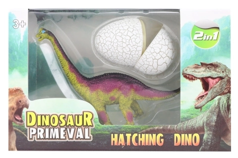 Dinosaure avec œuf – brachiosaure