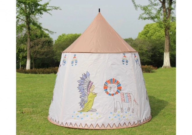 Tipi indien pour enfants Beige 125 cm