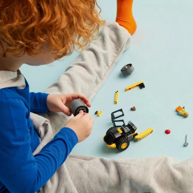 LEGO® City 60401 Rouleau compresseur à vapeur
