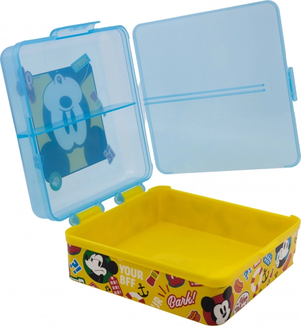 STOR Carré Multi Box pour le goûter Mickey Mouse